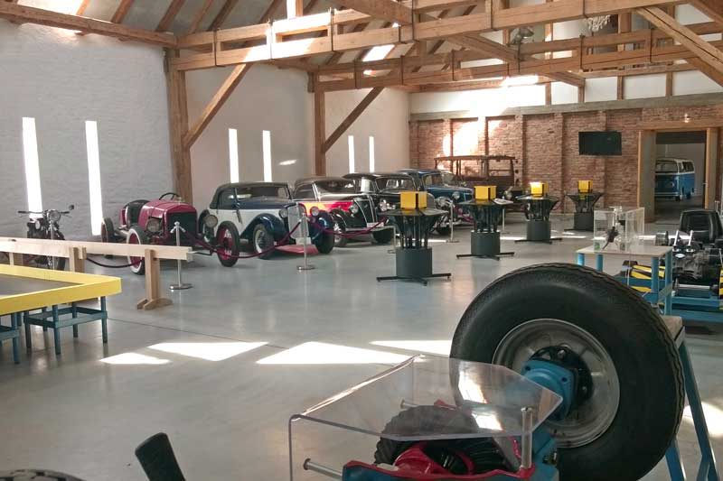 Interaktivní muzeum automobilů