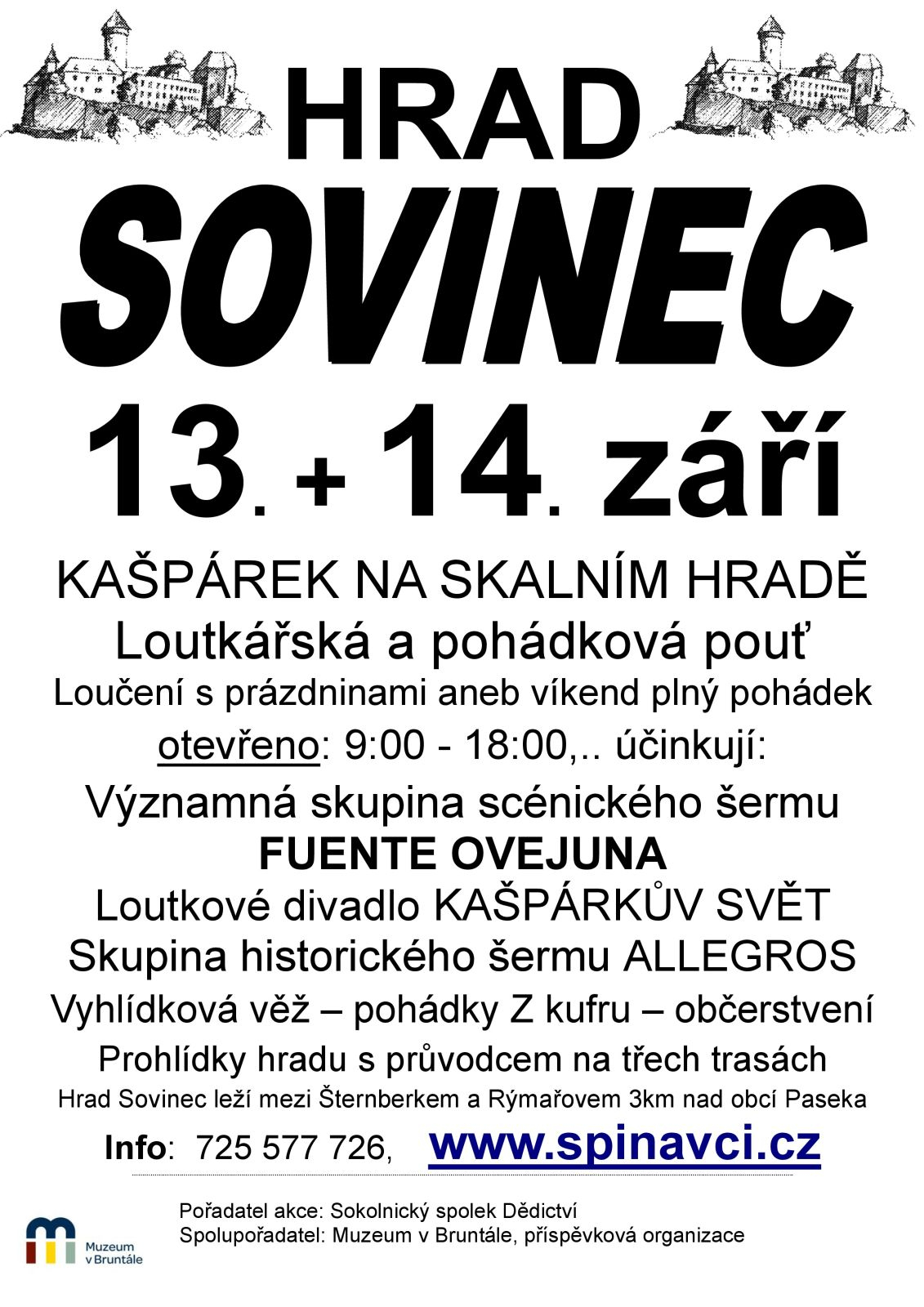 Kašpárek na skalním hradě