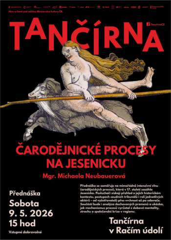 Čarodějnické procesy na Jesenicku a Mgr. Michaela Neubauerová
