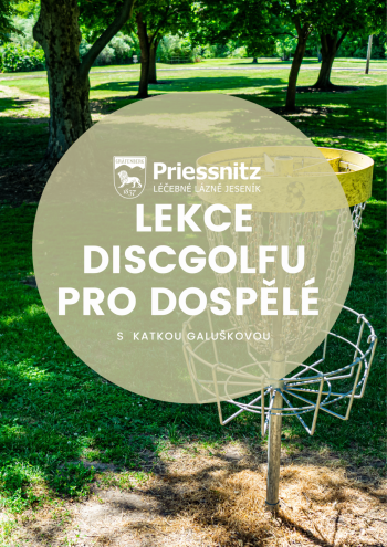 LEKCE DISCGOLFU PRO DOSPĚLÉ