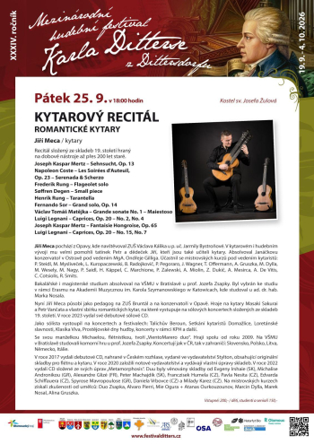 XXXIV. ročník MHF Karla Ditterse z Dittersdorfu