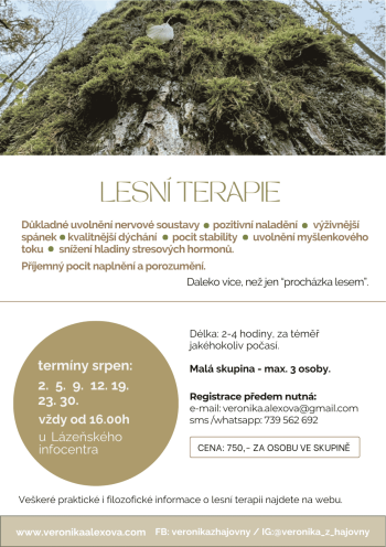 LESNÍ TERAPIE