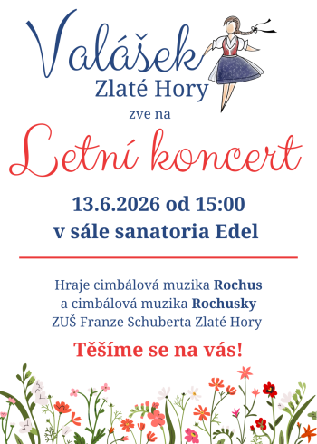 LETNÍ KONCERT VALÁŠEK