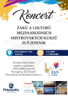 KONCERT ŽÁKŮ A LEKTORŮ MEZINÁRODNÍCH MISTROVSKÝCH KURZŮ ZUŠ JESENÍK