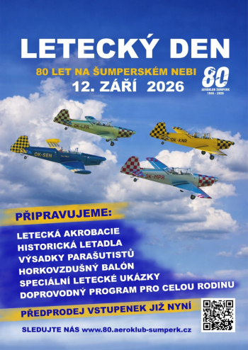 Letecký den - 80 let na šumperském nebi