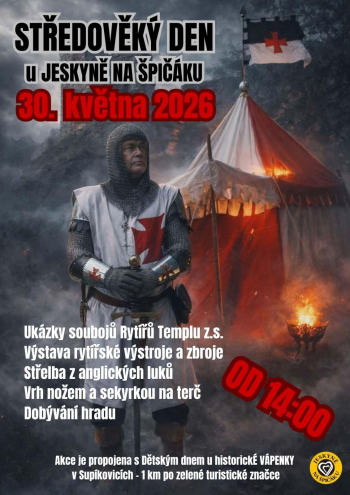 Středověký den u Jeskyně Na Špičáku