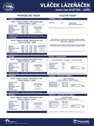 Lázeňský vláček